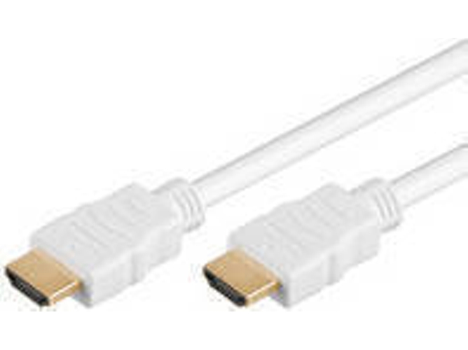 Cable HDMI GOOBAY (HDMI - HDMI - 3 m - Blanco)