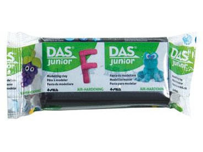 Plastilina DAS Junior Negro 100 g (Edad Mínima: 3 años)