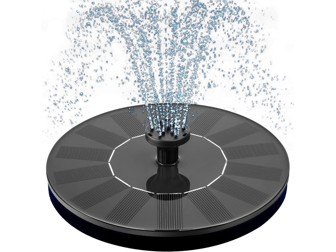 Fuente Solar Flotante 13cm Para Agua, Bomba De Agua Para Estanque, Piscina Y Jardín, Decoración Solar Sin Cables