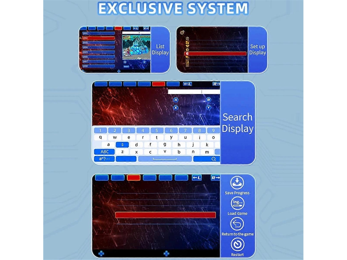 Consola De Videojuegos Retro X39pro De 64 Gb, Pantalla De 4,5 Pulgadas, Compatible Con Juegos Para 2 Jugadores, Mando Portátil Para Niños