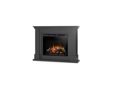 Chimenea eléctrica LED independiente LUENA Negro 28' 125 x 95 x 31 OUTINFIRE
