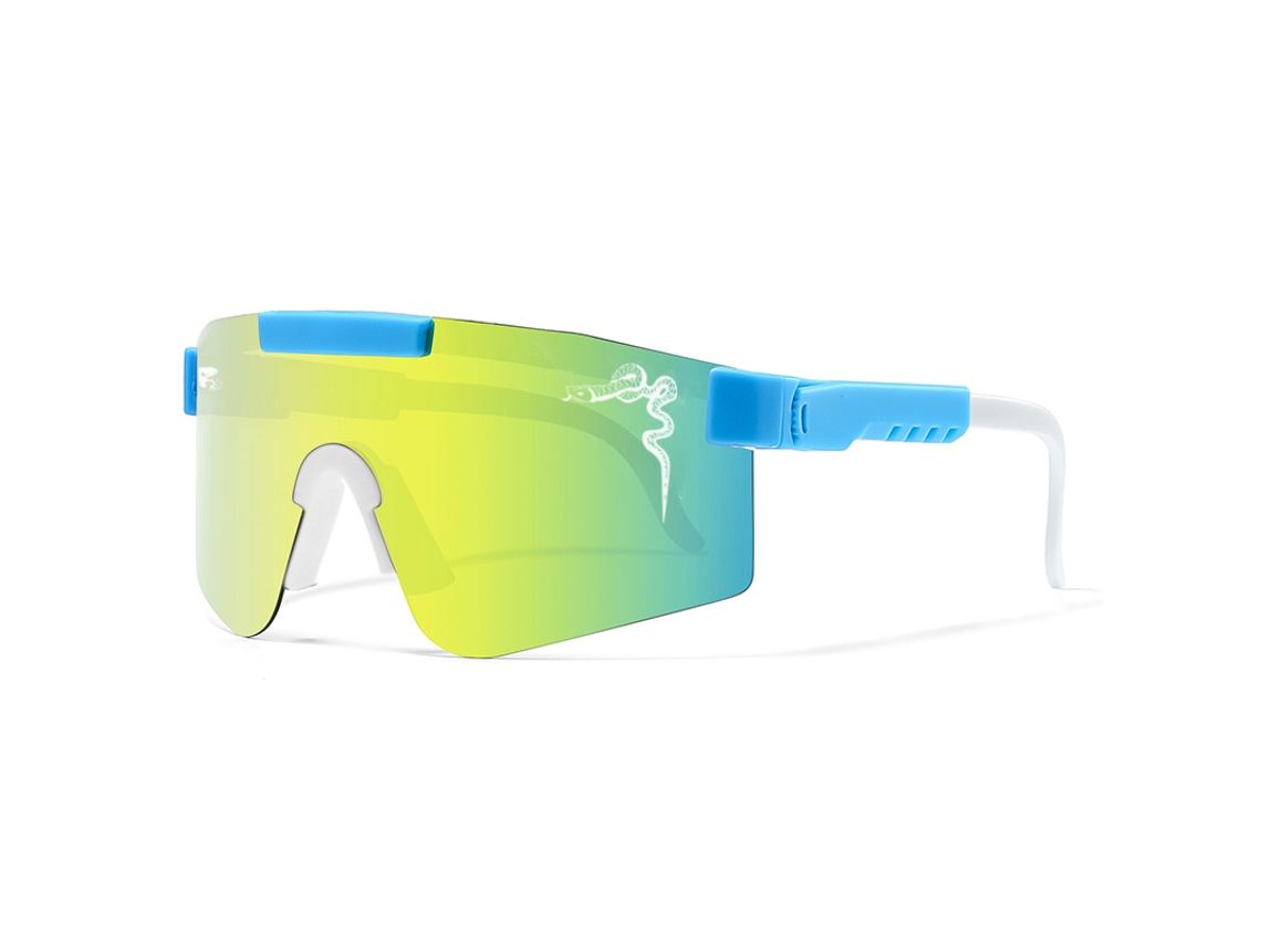 (estilo 15) Gafas De Sol De Ciclismo Unisex Con Protección Uv400 Y Lentes De Polímero A Prueba De Viento