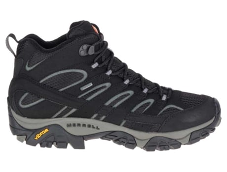Botas MERRELL Moab 2 Mid Goretex - Hombre (43 1/2 - Negro)