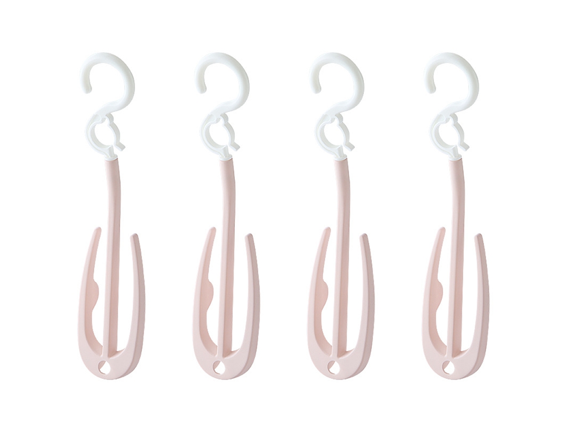 Organizador de zapatos de plástico, gancho para zapatillas, zapatero para bicicleta, percha resistente para zapatos