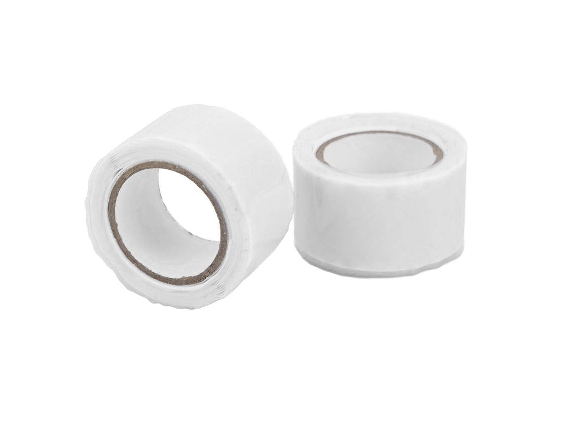 2 unidades de cinta adhesiva de silicona autofusionable para aislamiento e impermeabilización, para la reparación de mangueras y tuberías de agua.