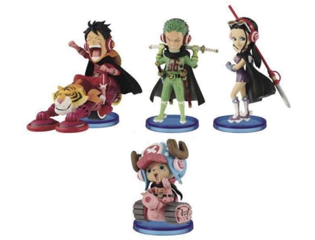 Set de Figuras OEM One Piece (4 unidades - 8 cm)