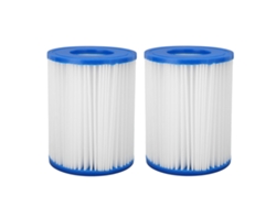Filtros lavables Primerox para piscinas y spas infantiles, de repuesto, 134x104 mm con marcaje M.