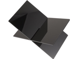 Soporte Para Libros De Gran Formato, Soporte De Lectura De 15x31 Cm, Negro, 4 Mm De Grosor, Ajustable Y Versátil.