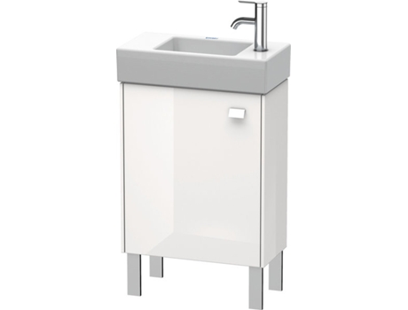 Mueble bajo lavabo DURAVIT Brioso de pie 48,4 x 23,9 cm 1 puerta con bisagra a la izquierda 1 balda de cristal para lavabo Vero Air 072450