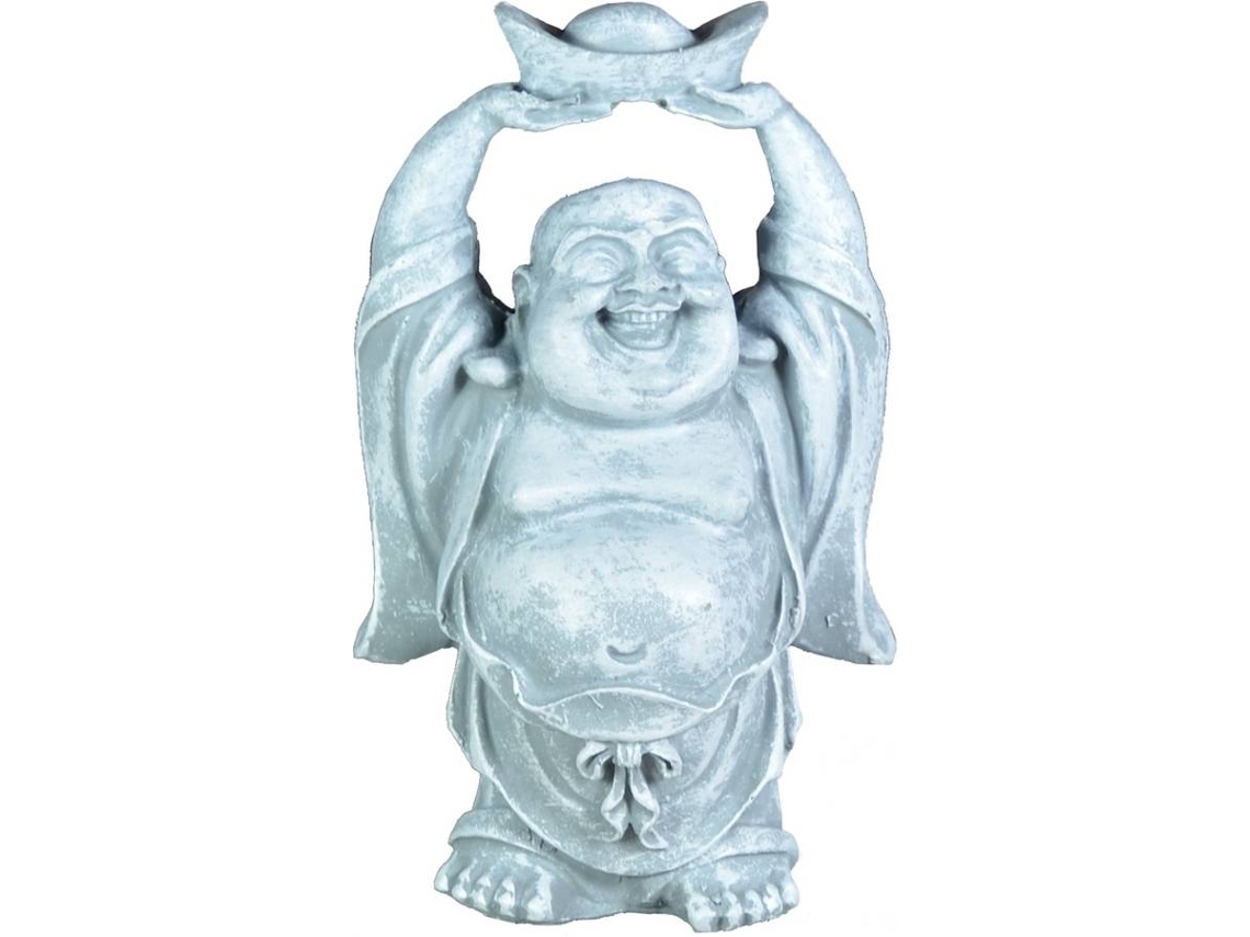 Pieza Decorativa ZEN'LIGHT Risos (Gris - 8x6x12 cm - Resina)