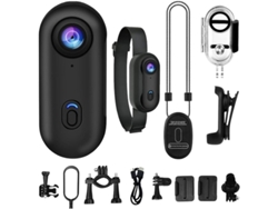 Mini cámara portátil 4K 360: compacta para deportes, streaming y grabación en movimiento - Orysin