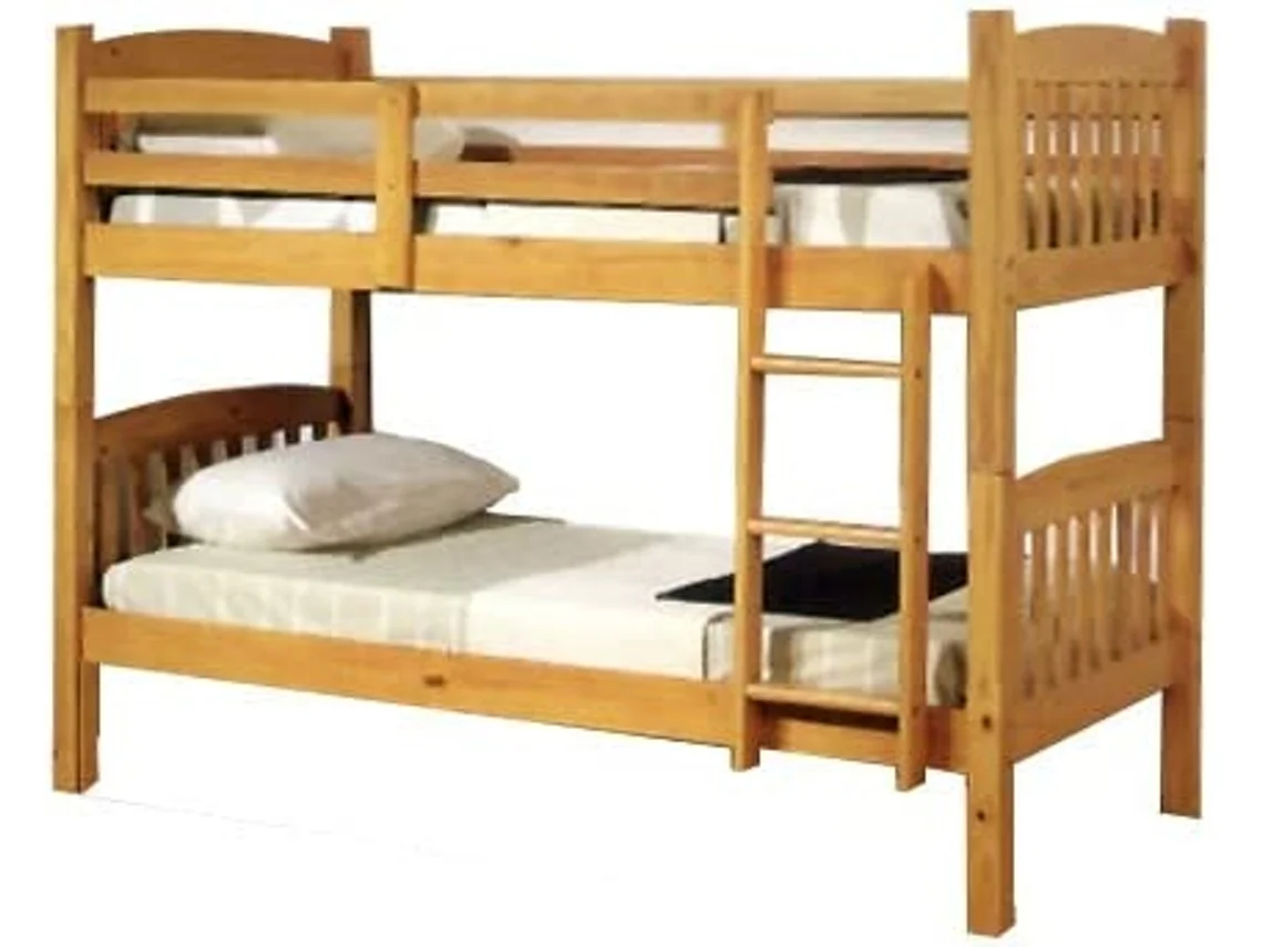 Litera VENPRODIN Madera de Pino Marrón (156 x 205 x 100 cm)