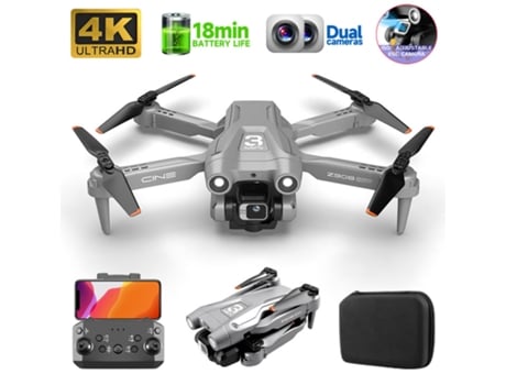 VPCOMERCIAL - Drone ENZON Z908Pro Mini 4K (Autonomía: 18 Min - Gris)