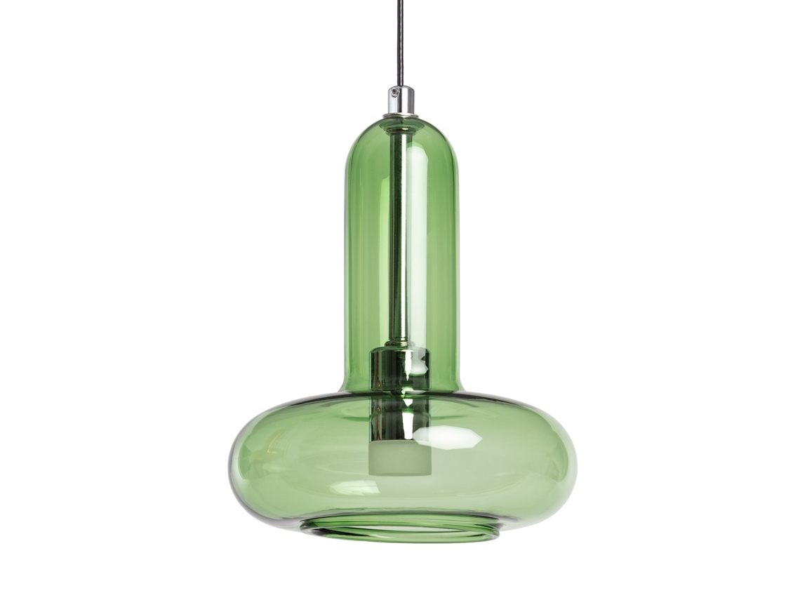 Lámpara colgante LED de aluminio de 5 W Fontans Verde Ledkia
