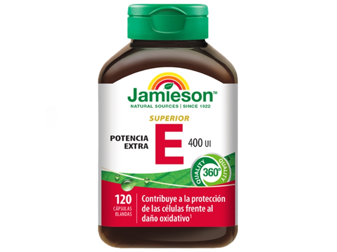 Vitamina e Superior 400Iu 120Caps. JAMIESON