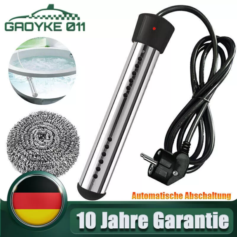 Calentador de piscina eléctrico de inmersión de 3000 W para jacuzzi