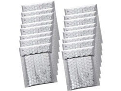 100 Sobres Autoadhesivos Plateados Con Burbujas Para Envíos Postales, 110x130x40 Mm