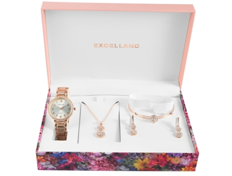 Reloj con juego de joyas - 1800224-004 EXCELLANC