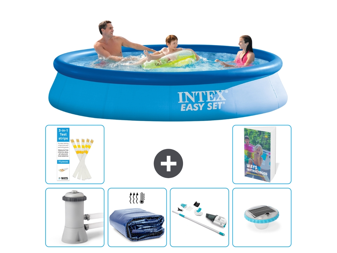 Intex Piscina Easy Set Redonda - 366x76 Cm - 7-peças S204