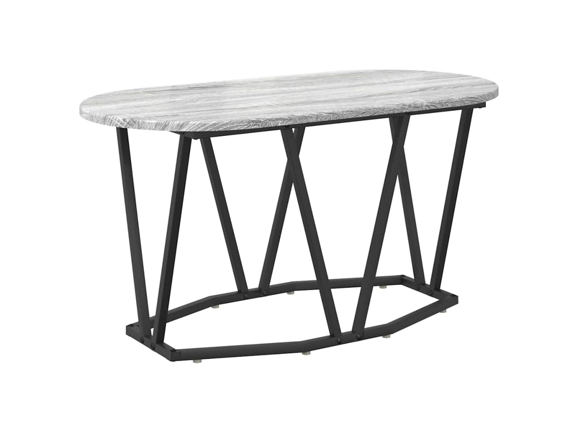 Mesa De Centro | Mesa De Café | Mesa De Salón Gris 80 X 40 X 40.5 Cm