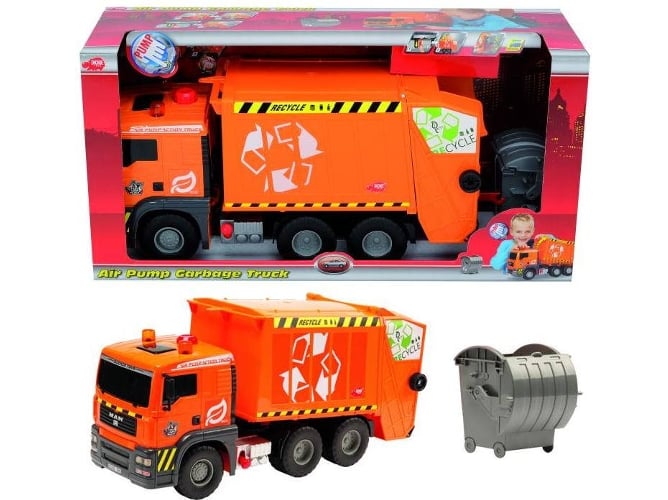Camión de Basura SIMBA TOYS Naranja