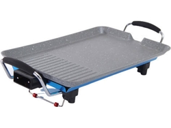 Plancha de Asar WE HOUSEWARE BN3680 (Azul - Aluminio - 66 x 29 x 8.5 cm)