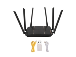 Roteador Sem Fio 4g Lte 2.4g 300mbps Com 4 Antenas 5dbi Recarregável E Plugue Eua
