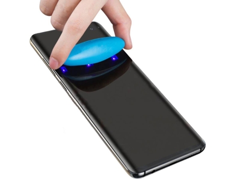 Protector de Pantalla Hidrogel para iPhone XR Flexshield con Lámpara UV