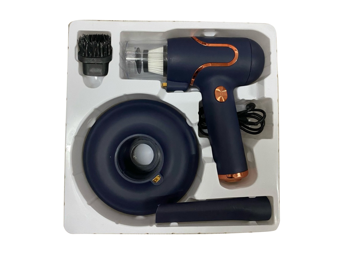 Aspiradora De Mano Inalámbrica Y Ligera Para Colchones, Coches Y Hogar - Azul Oscuro