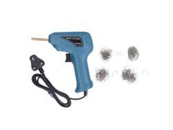 Kit De Pistola De Soldadura De Plástico Con Grapadora Para Reparación De Parachoques, 200-240 V, Enchufe Británico, Color Cian.