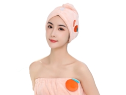 Conjunto de Toallas de Baño KOFIHETY Envolvente Absorbente Secado Rápido Turbante Lana - 2pcs (Talla Única)