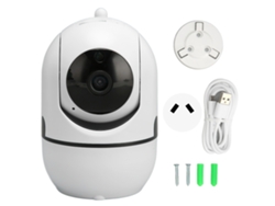 Cámara De Seguridad Doméstica Hd 1080p Con Detección De Movimiento Y Visión Nocturna Infrarroja, Wifi, Para Interiores, Enchufe Australiano 100-240v