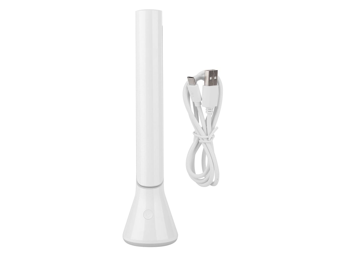 Lámpara De Mesa Plegable Portátil Yeelight Con Carga Usb Para Lectura Y Funcionamiento (blanca)