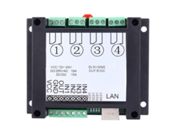 Panel De Control Remoto Nc400 Rj45 W5500, Equipo De Control De Potencia De 12v-24v Con Relé, Negro