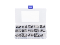 Kit De 215 Condensadores Electrolíticos De Aluminio, De 0,1 Μf A 330 Μf, Para Radio/televisión.