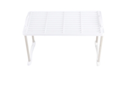 Estante Organizador Plegable Y Expandible Para Armarios De Cocina Y Baño.