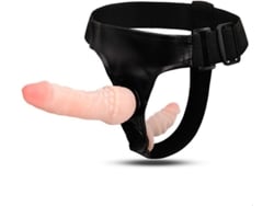 Dildo Con Arnés De Doble Cara - Arnés - Silicona - Juguetes Sexuales Para Parejas - 16,5 Cm