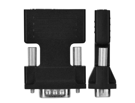 Adaptador Hdmi a Vga Soporte HDMI a Vga Salida de audio para computadora Dv Tablet Monitor Mp4 HURRISE