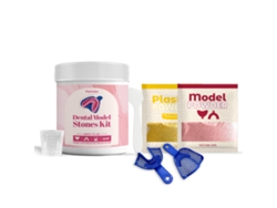 Modelos de dientes de yeso - Juego completo para uso práctico