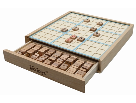 Cuadro de Dibujo LEXIBOOK Sudoku Lexibook Bio Toys Madera Jgw150 (Edad Mínima Recomendada: 3 años)