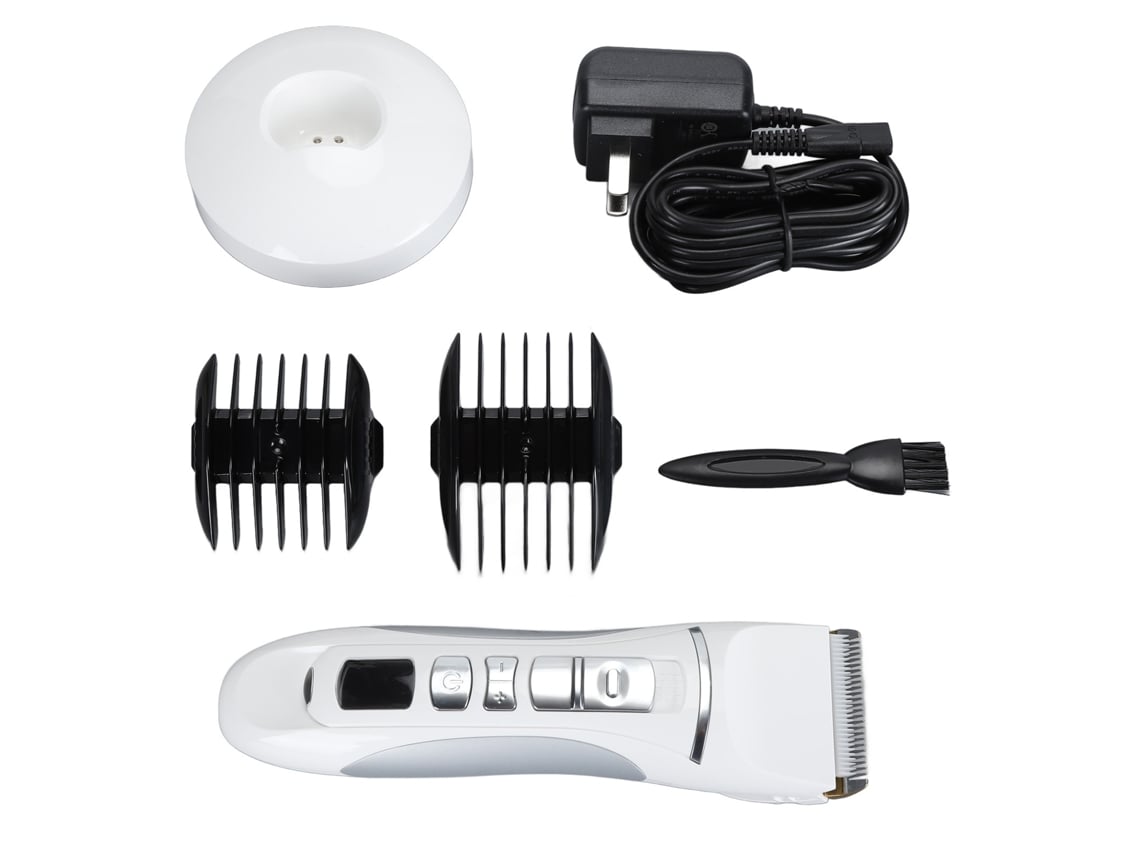 Cortadora De Pelo Eléctrica Profesional Inalámbrica Recargable Para Barbería Y Hogar 100-240v