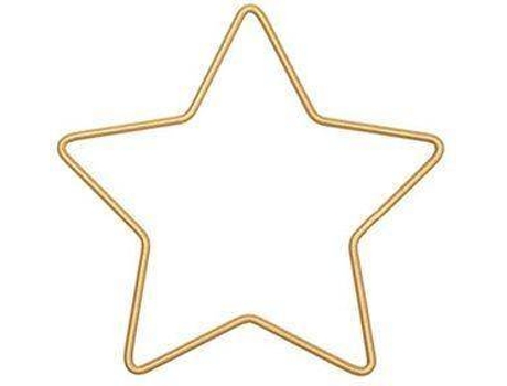Adorno de Navidad RICO DESIGN Estrella metalizada