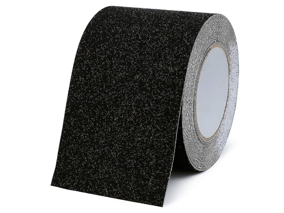 Cinta protectora de 10 cm x 10 m, cinta de fricción de óxido de aluminio mate, Rosewell anticaída