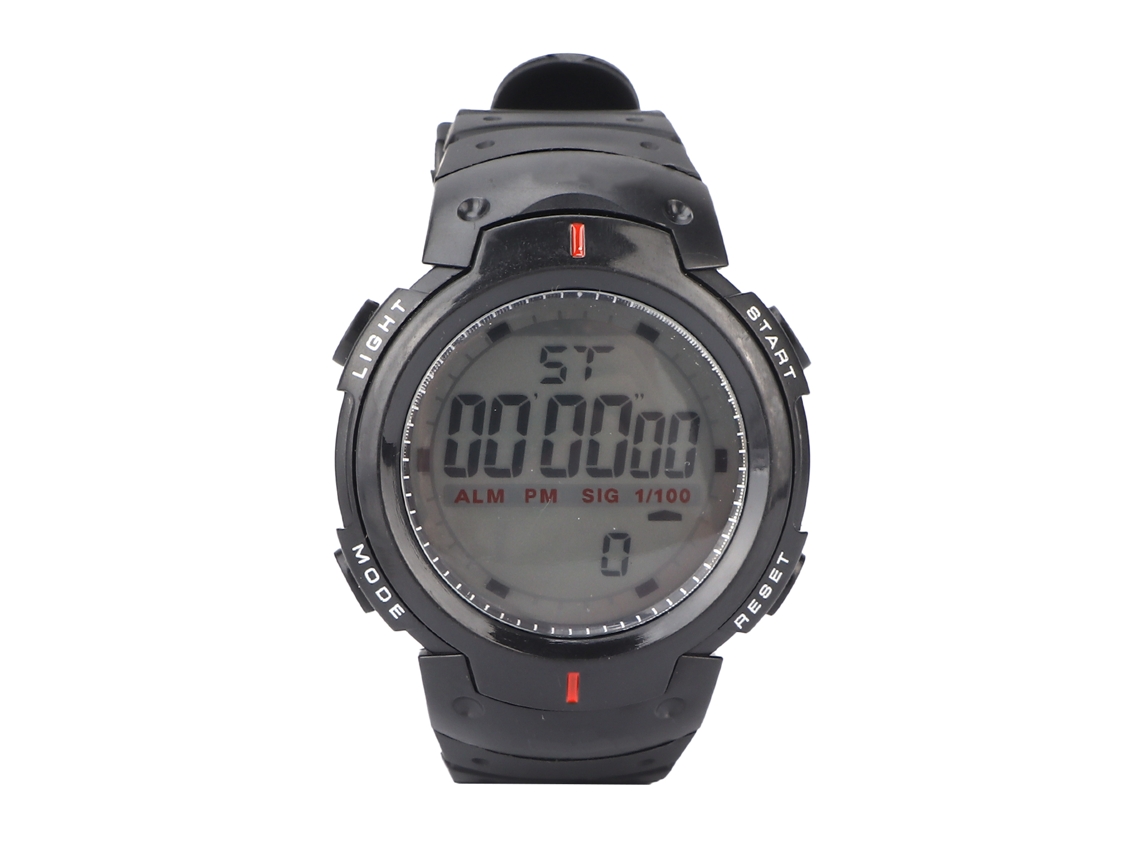 Reloj Digital Multifuncional, Resistente Al Agua, Para Deportes Y Actividades Al Aire Libre, Para Hombre, Color Negro.