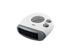 Termoventilador Eléctrico 2000w Blanco Horizontal 2 Potencias 3 Funciones Termostato Regulable 12x24x24cm Grato