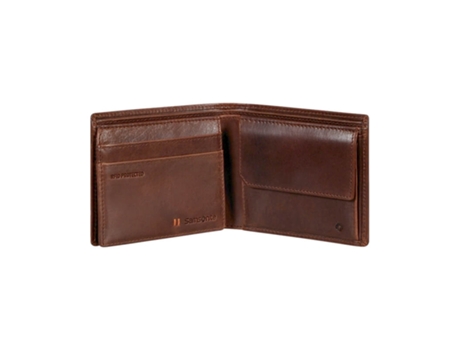 Cartera Fólio de Hombre SAMSONITE Horizontal Veggy Slg Marrón