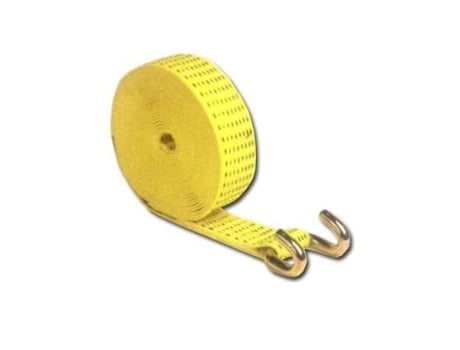Ponsa cinta ratchets 50 mm x 10 mt esl.amarilla+gancho abierto