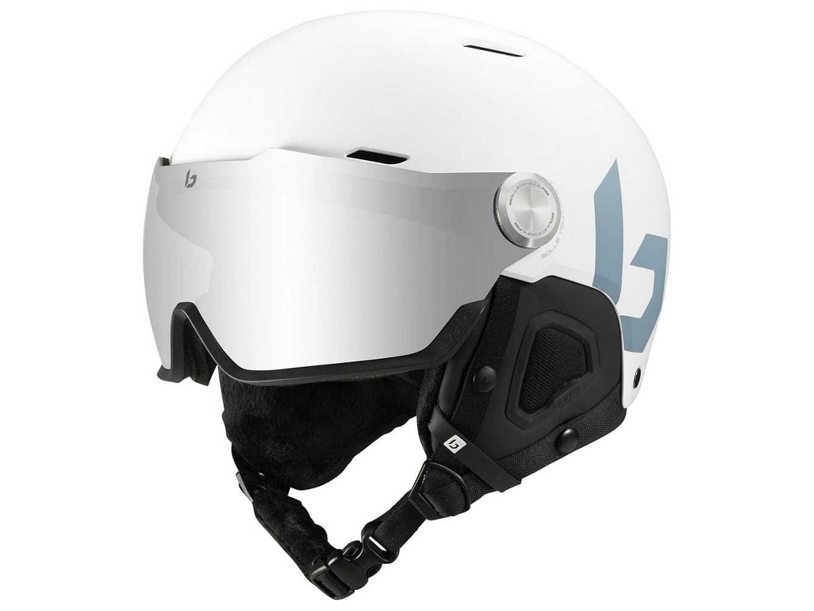 Casco BOLLE Capacete Might Visor Branco M