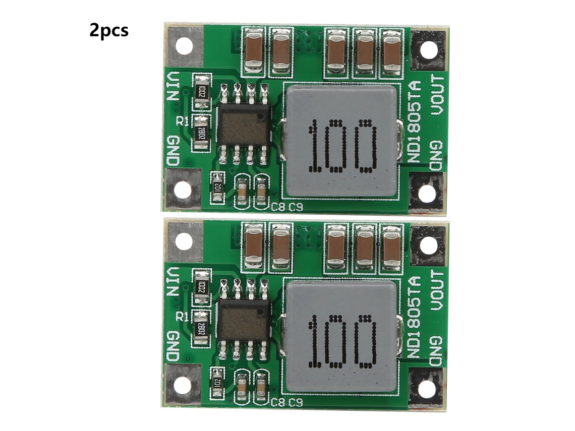 2026as-módulo Redutor Nd1805ta 5-18v Para 3v Conversor Buck Dc-dc Step Down Para Motores 2 Peças