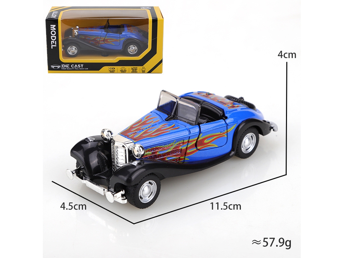 Coches miniatura de metal fundido a presión, coches de juguete para niños MDUG